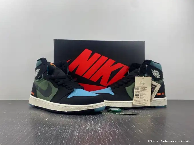Official Maikesneakers DB2889-003 Sky Air Gore-Tex J 1 Jordan Olive Element Light 0418